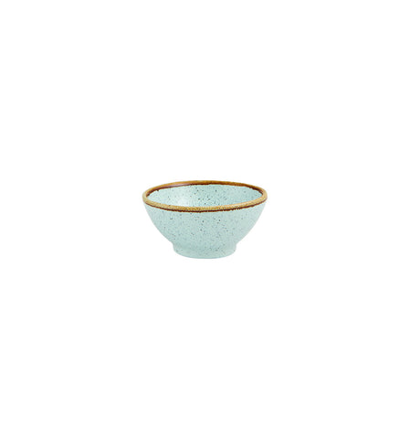 VISTA ALEGRE Rustic Blend Turquoise Bowl  3/8 Turq New- Item 27021925