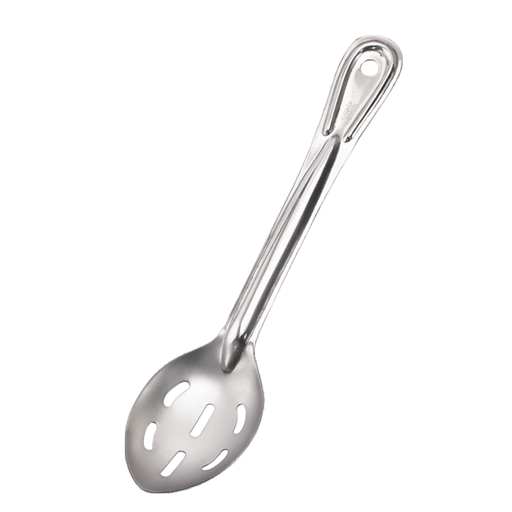 Browne Foodservice 15" SS Slotted Spoon-Heavy Gauge 2774 (Pack of 4)
