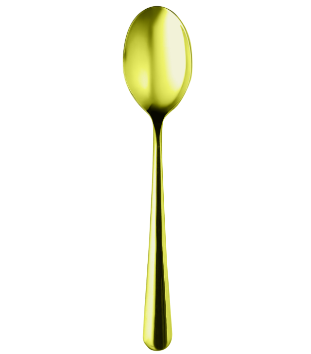 Tea Spoon Stoccolma Oro By Mepra (Pack of 12) 10711107O