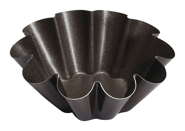Louis Tellier Gobel N-Stick S Cont Brioche Mold 3 1/8'' X 1 3/8'' H - Pack Of 12 (293740)