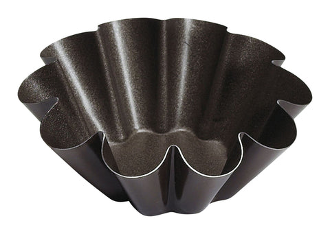 Louis Tellier Gobel N-Stick S Cont Brioche Mold 3 1/8'' X 1 3/8'' H - Pack Of 12 (293740)