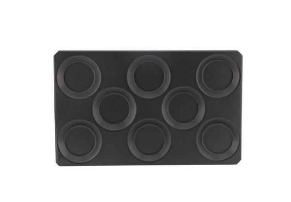 Browne Foodservice Thermalloy Combi 8 Section Baker Full Size Non-stick Aluminum Pack of 3(576209)