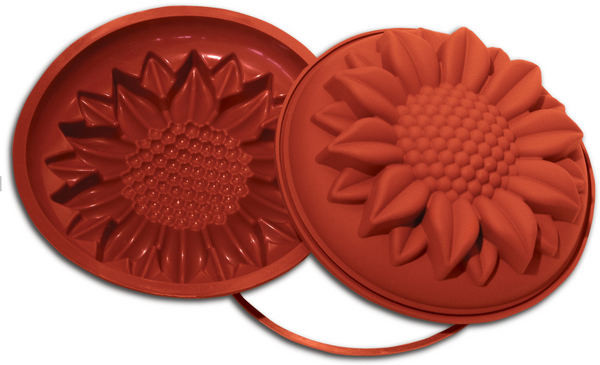 Silikomart Sft252 - Silicone Mould Sunflower Ø260 H 70 Mm (Pack of 6)