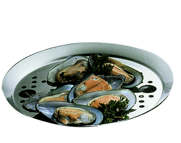 Grill for Round Individual Seafood Presentation (23056022GR)