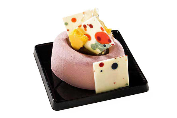 Louis Tellier Silikomart - Medium Oval Savarin Red Mold 2 3/4'' X 2'' X 1'' H (SF084)