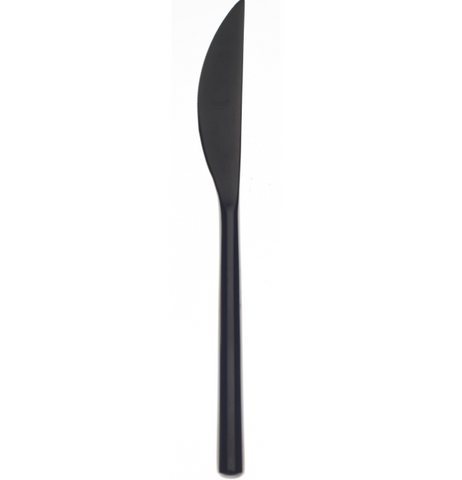 Due Oro Nero Table Knife By Mepra Pack of 12 (108611030)