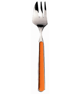Mepra Cake/Oyster Fork Orange Fantasia Pack of 12 (10O61115)