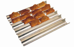Matfer Bourgeat “Tuiles” Stainless Steel Baking Sheet 13 3/4" X 11 3/4" 310713