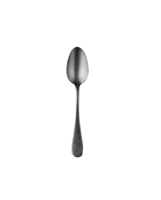 Vintage Us Size Table Spoon (Eu Dessert Spoon) Oro Nero By Mepra (Pack of 12) 1096VI1104