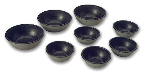 Matfer Bourgeat Steel Non-stick Pomponnette Mold 1 3/5” Pack of 25 (331803 )