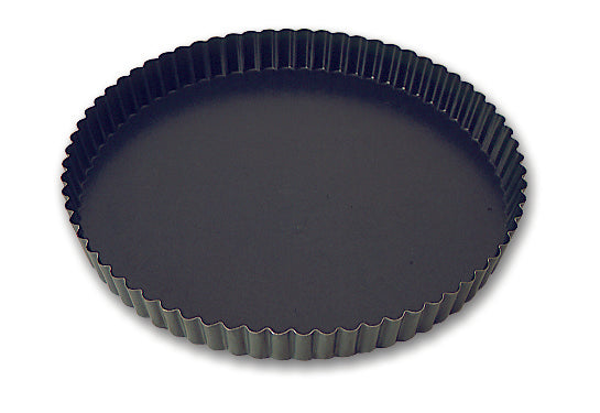 Matfer Bourgeat Steel Non-stick Fluted Pie Pan 10 1/4" 332216