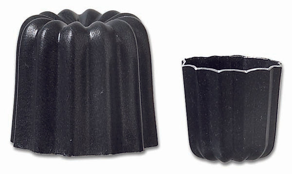 Matfer Bourgeat Aluminum Non-stick Cannele Mold 2 1/2" Pack of 6(340413)