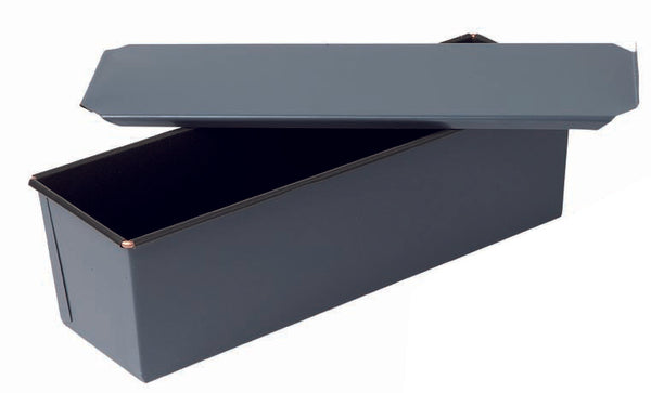 Matfer Bourgeat Exopan Steel Long Bread Mold/Loaf Pan, Nonstick, 15 3/4"x4" (341641)