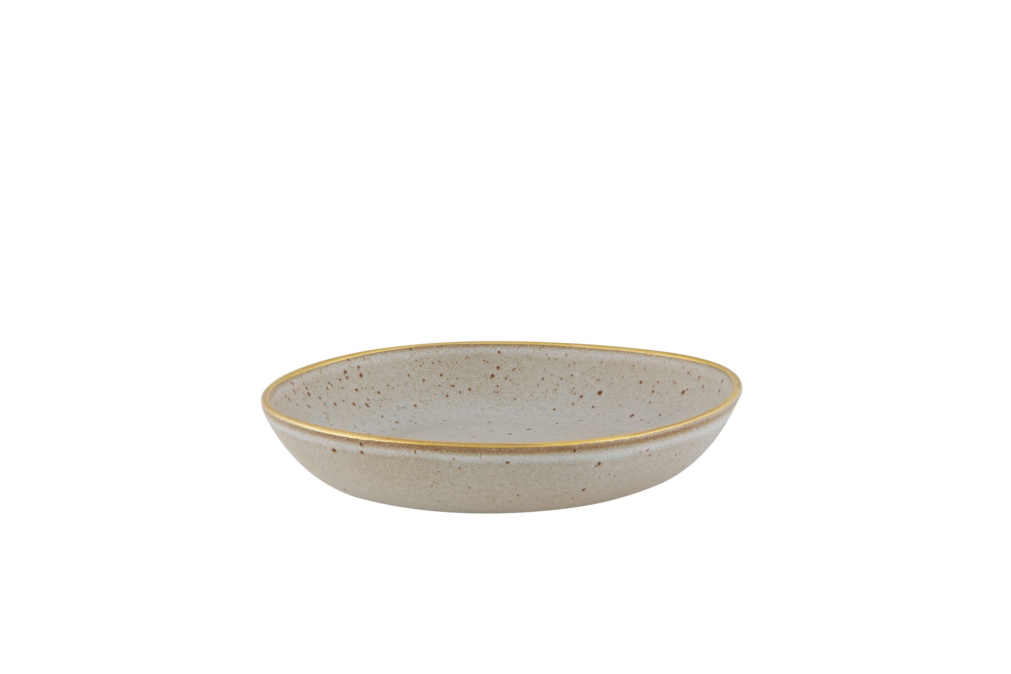 Vista Alegre Gold Stone Pasta Plate White 6/7 - Item (37004076)