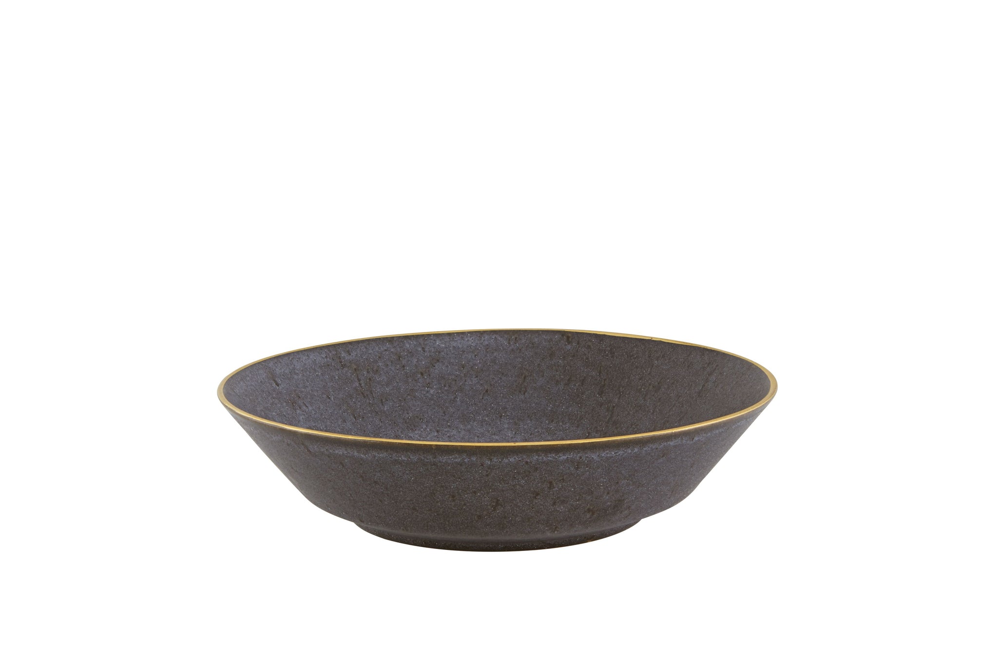Vista Alegre Gold Stone Pasta Plate 25cm Bronze - Item (37004088)