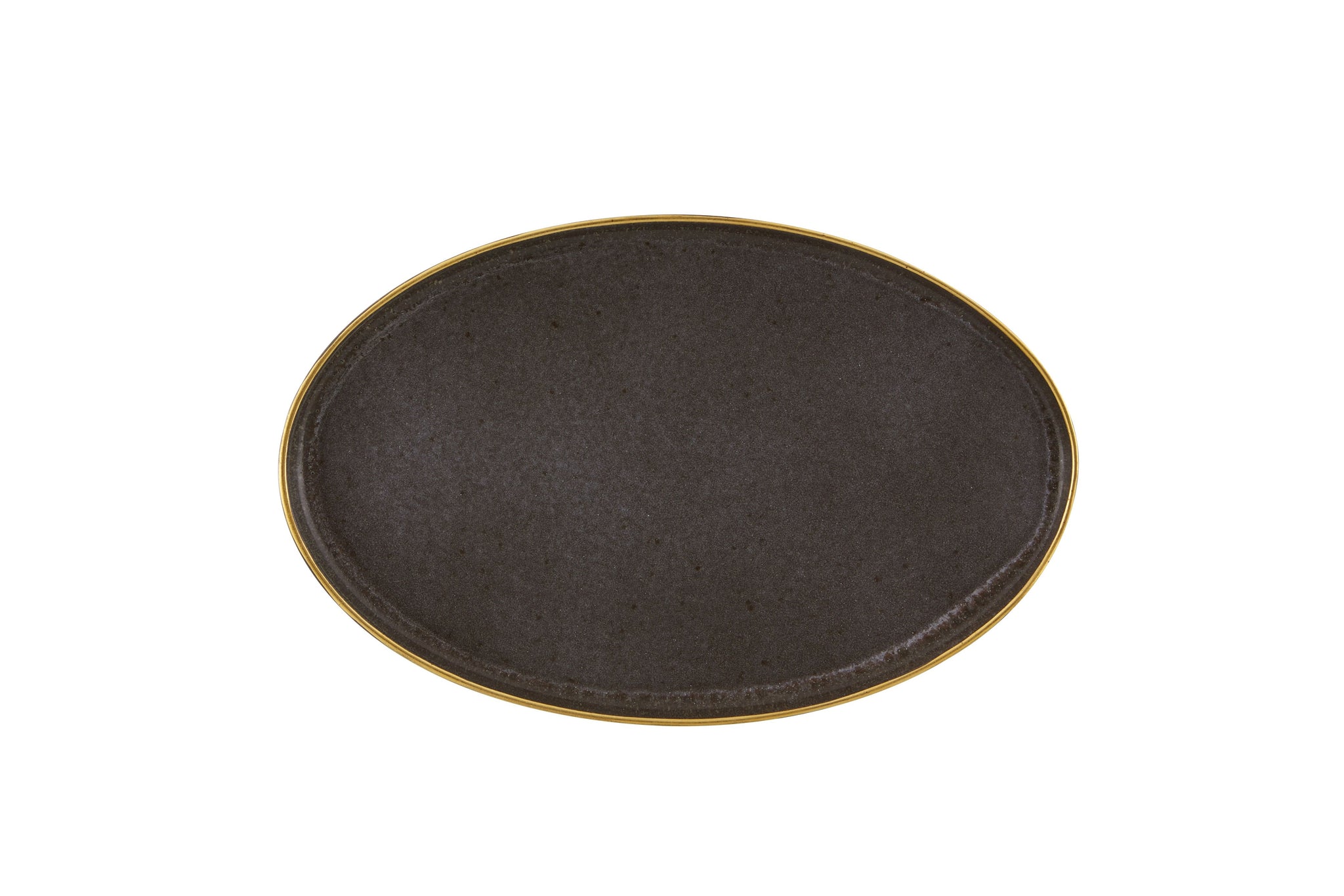 iFoodservice Online Gold Stone Oval Platter 41 Bronze - Item 37004095