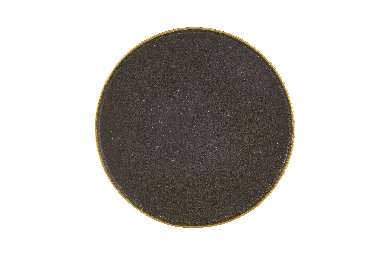 Vista Alegre Gold Stone Dinner Plate 1 Bronze - Item (37004663)