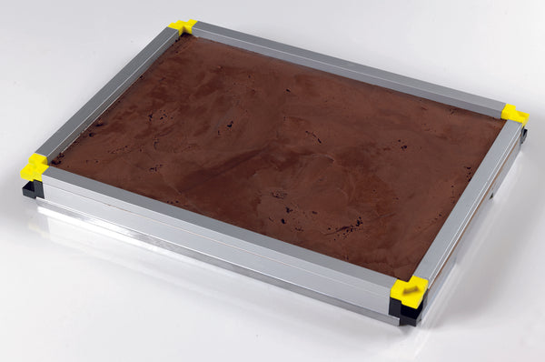 Matfer Bourgeat Stackable Mousse Frame Set 22 1/2" X 14 1/2"(Includes 1 Sheet and 3 Frames)(370100)