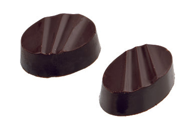Matfer Bourgeat Polycarbonate Rib Oval Sweets Mold (380158)