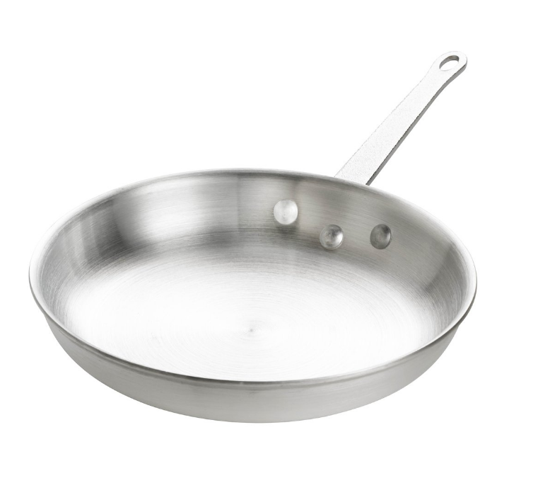 Browne Foodservice THERMALLOY 14" Aluminum Fry Pan w/ThermoGrip Silicone Sleeve NSF 5813814