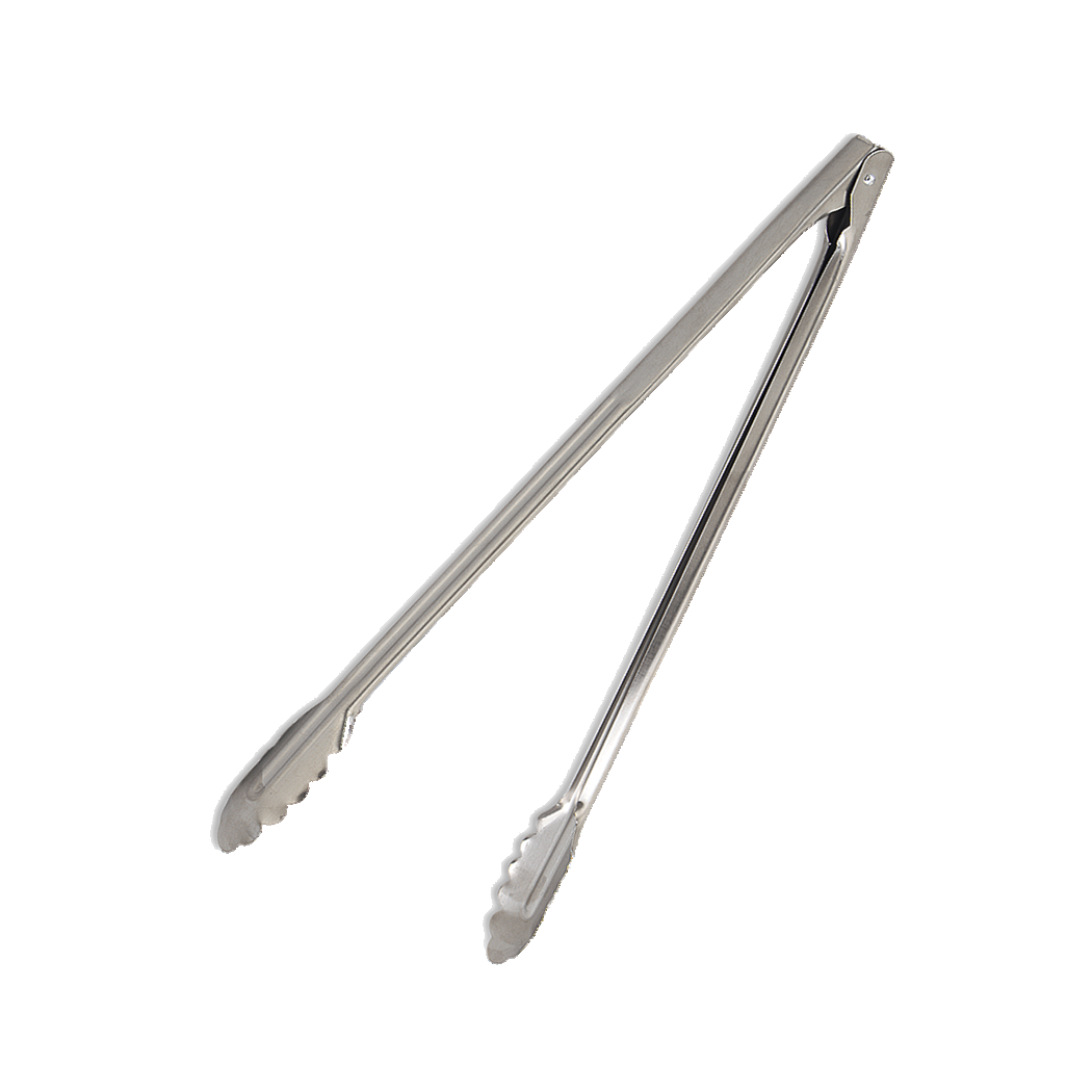 Browne Foodservice 12" Super-Heavy Spring Tong 4512 (Pack Of 6)