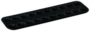 GOBEL Obsidian 20 madeleinettes 464510(PACK OF 3)Gobel N-stick Obsidian 20 Small Madeleines Baking Sheet - 395 X 125 X 13 Mm 464510