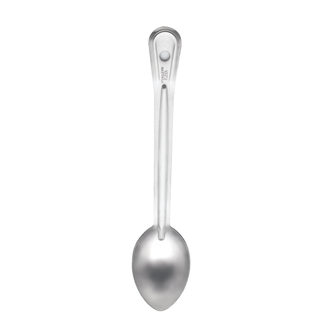 Browne Foodservice RENAISSANCE Spoon, Solid SS 13"/33cm 4760 (Pack of 4)