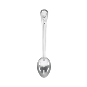 Browne Foodservice RENAISSANCE Spoon, Slotted SS 13"/33cm 4764 (Pack of 4)