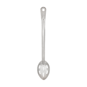 Browne Foodservice RENAISSANCE Spoon, Curved Slotted SS 13"/13cm 4767 (Pack of 4)