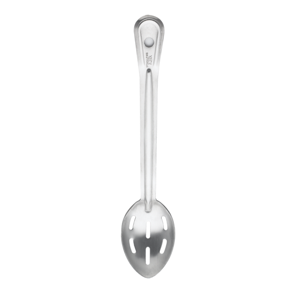 Browne Foodservice RENAISSANCE Spoon, Slotted SS 15"/38.1cm 4774 (Pack of 4)