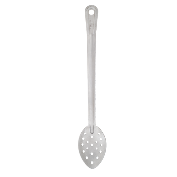 Browne Foodservice RENAISSANCE Basting Spoon, Curved Perforated SS 15"/38.1cm 4776 (Pack of 4)