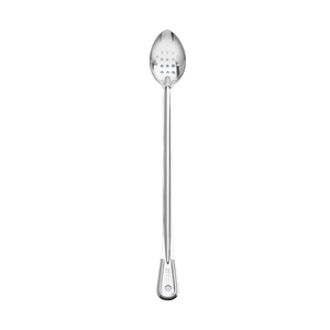 Browne Foodservice Spoon, Perforated SS 18" w/Extra Long Handle 4783P (Pack of 4)