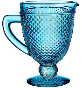 Vista Alegre Bicos Pitcher Blue 3 1/7  (49000116)