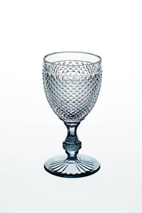 VISTA ALEGRE  Bicos Bicolor Goblet With Grey Stem - Item 49000428