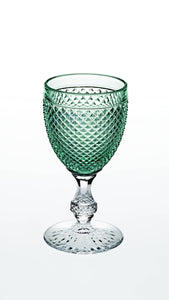 VISTA ALEGRE  Bicos Bicolor Goblet With Mint Top - Item (49000433)