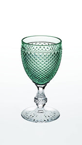 VISTA ALEGRE  Bicos Bicolor Goblet With Mint Top - Item 49000433