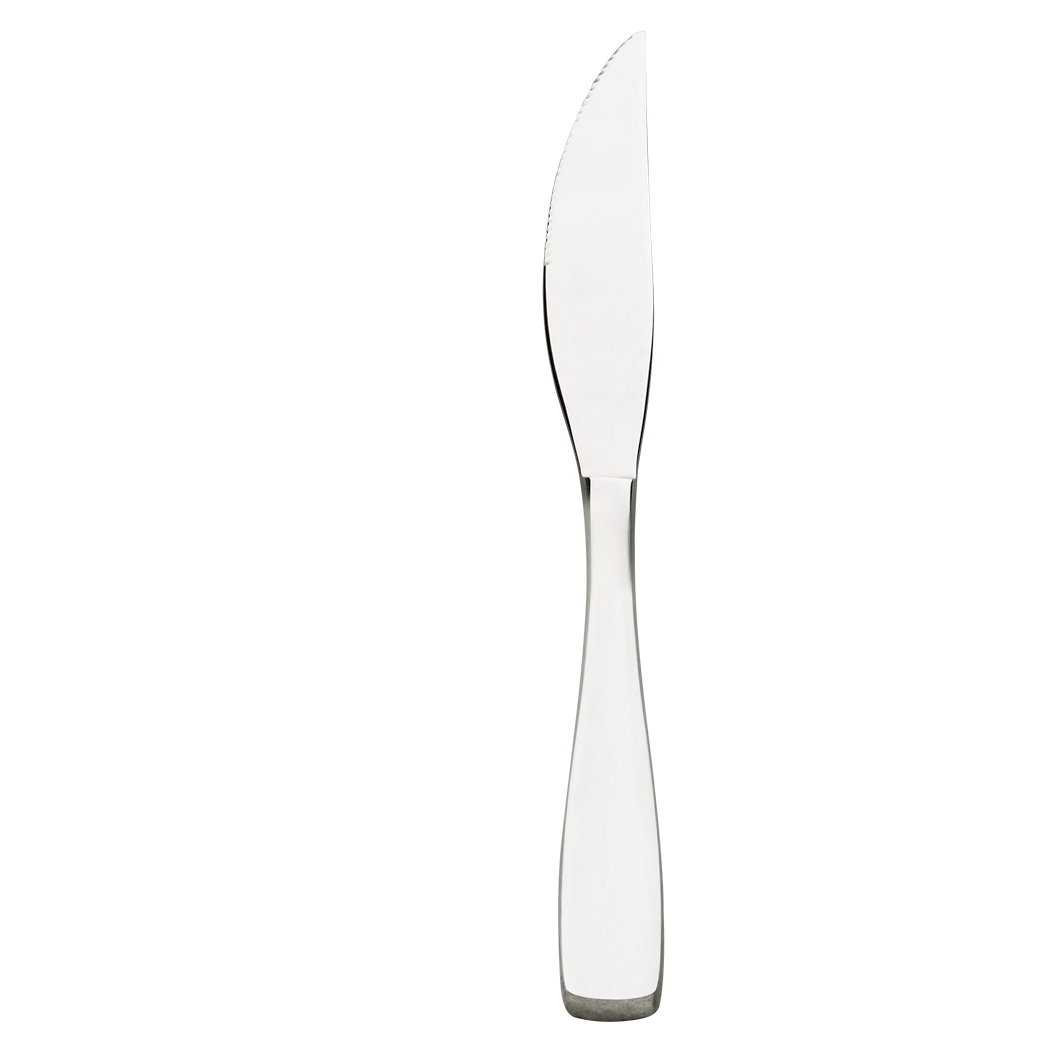 Browne Foodservice MODENA Steak Knife, Serrated 9.3"/23.5cm 503012 (Pack of 12)