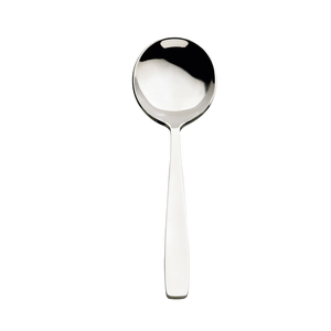 Browne Foodservice MODENA Round Soup Spoon 18/10 SS 7"/17.8cm 503013 (Pack of 12)