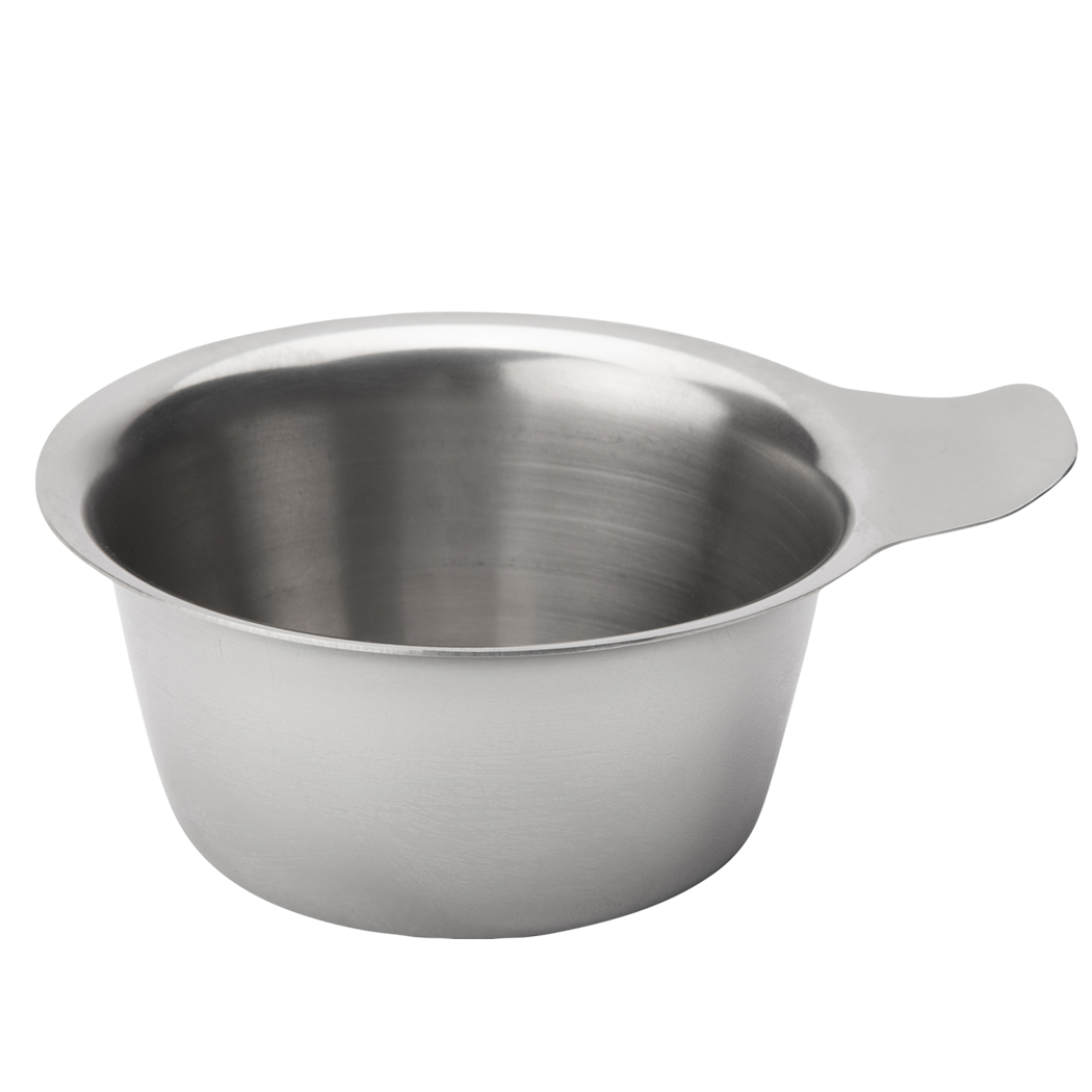Browne Foodservice Sauce Cup 1-Handle 2oz/60ml Stainless Steel 515048 (Pack of 12)