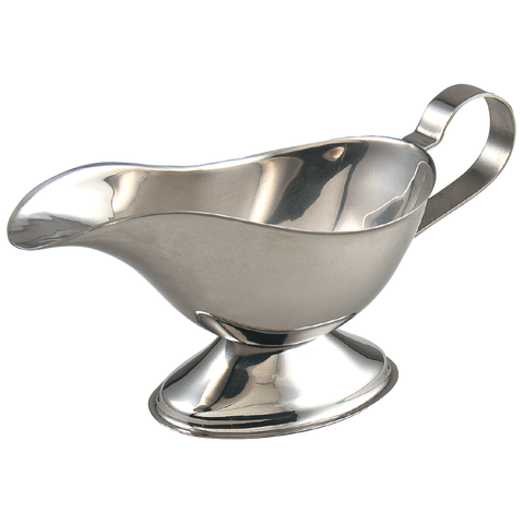 Browne Foodservice Gravy Boat 8oz SS 515061 (Pack of 6)