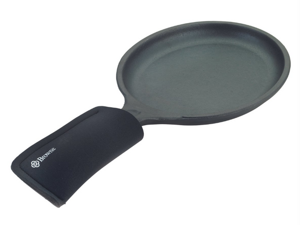 Browne Foodservice Pan Handle Sleeve, FLXaPrene 6"L x 3"W, Black 5439002