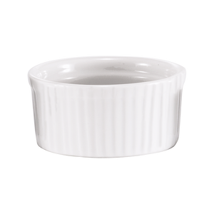 Browne Foodservice Ramekin, Ceramic 2.5oz, White 564003W