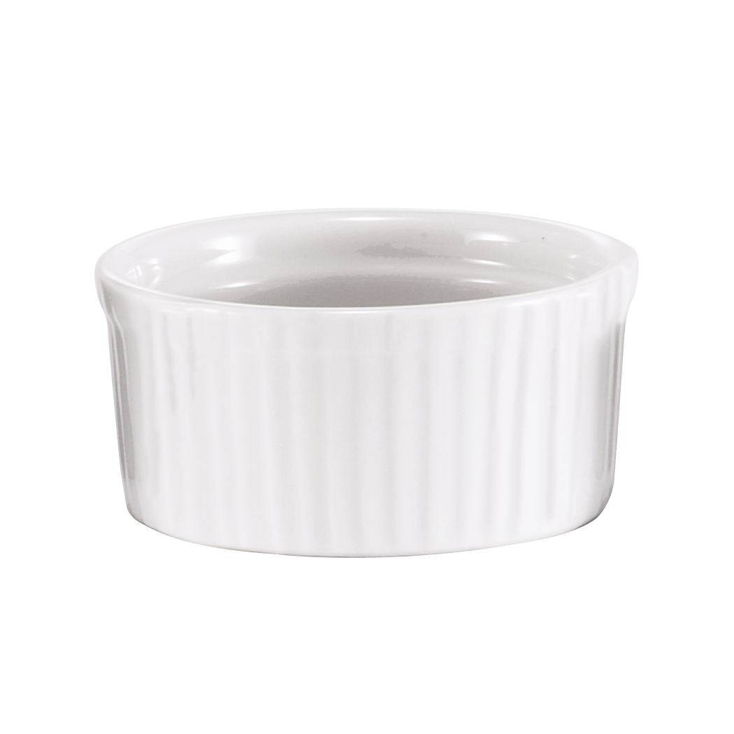 Browne Foodservice Souffle/Ramekin 3-1/2"/200ml 564021W (Pack of 12)