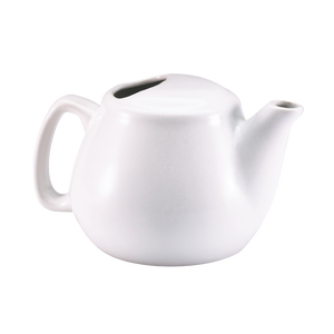 Browne Foodservice Teapot 16oz, White 564023W