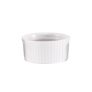 Browne Foodservice Ramekin 4oz, White 564024W (Pack of 12)