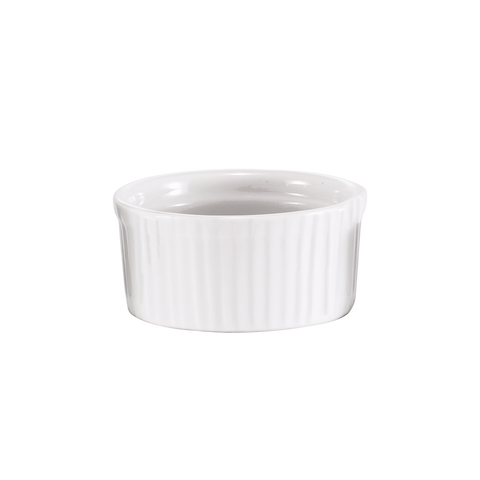 Browne Foodservice Ramekin 4oz, White 564024W (Pack of 12)