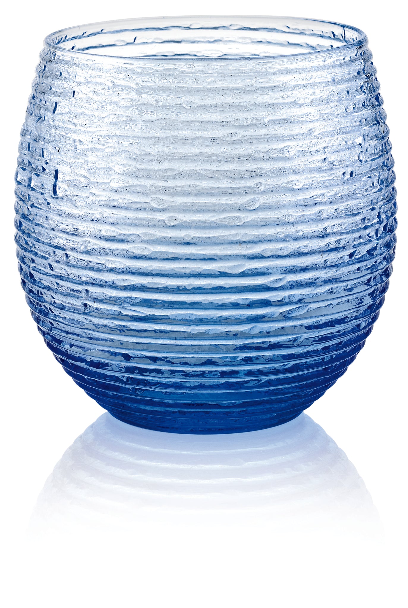 IVV Glassmakers Italia MULTICOLOR SET 6 TUMBLER PERIWINKLE oz. 8,5 5648.2