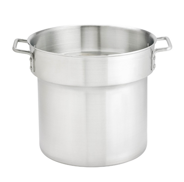 Browne Foodservice THERMALLOY 20qt Aluminum Double Boiler 3 pc Set NSF 5813220