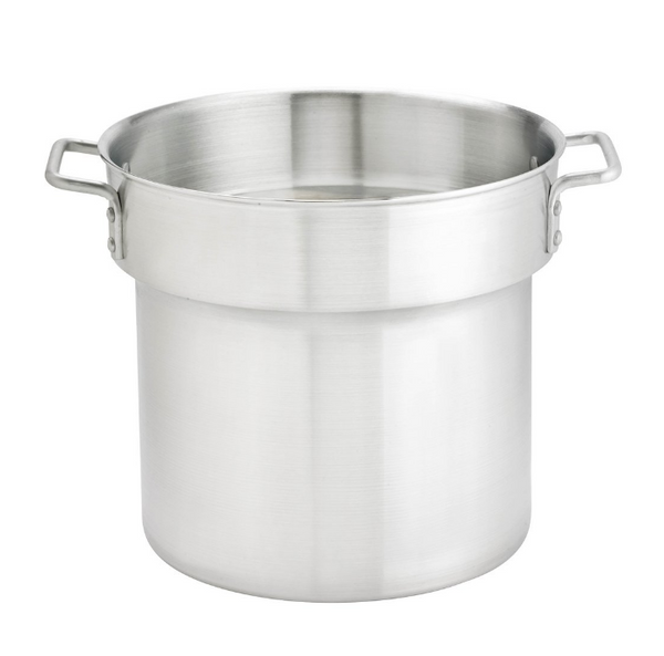 Browne Foodservice Thermalloy 20qt Aluminum Double Boiler 3 Pc Set(5813220)