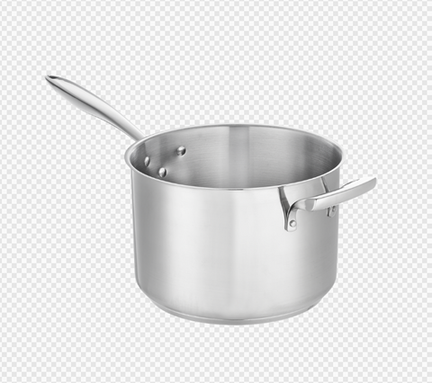 Browne Foodservice THERMALLOY 7.6qt SS Sauce Pan-Deep w/Helper Handle NSF 5724037